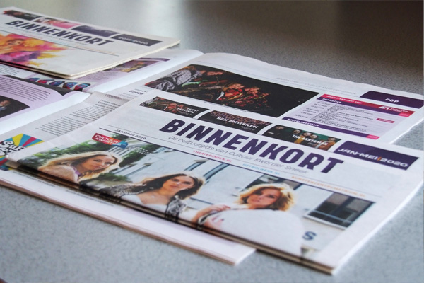 Krant van Cultuur Kwartier Sneek Binnenkort